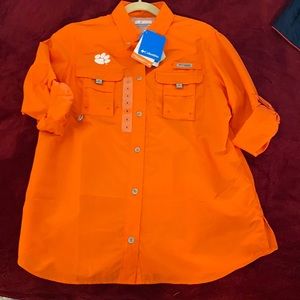Clemson Columbia PFG button down